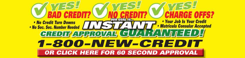 bad credit no problem